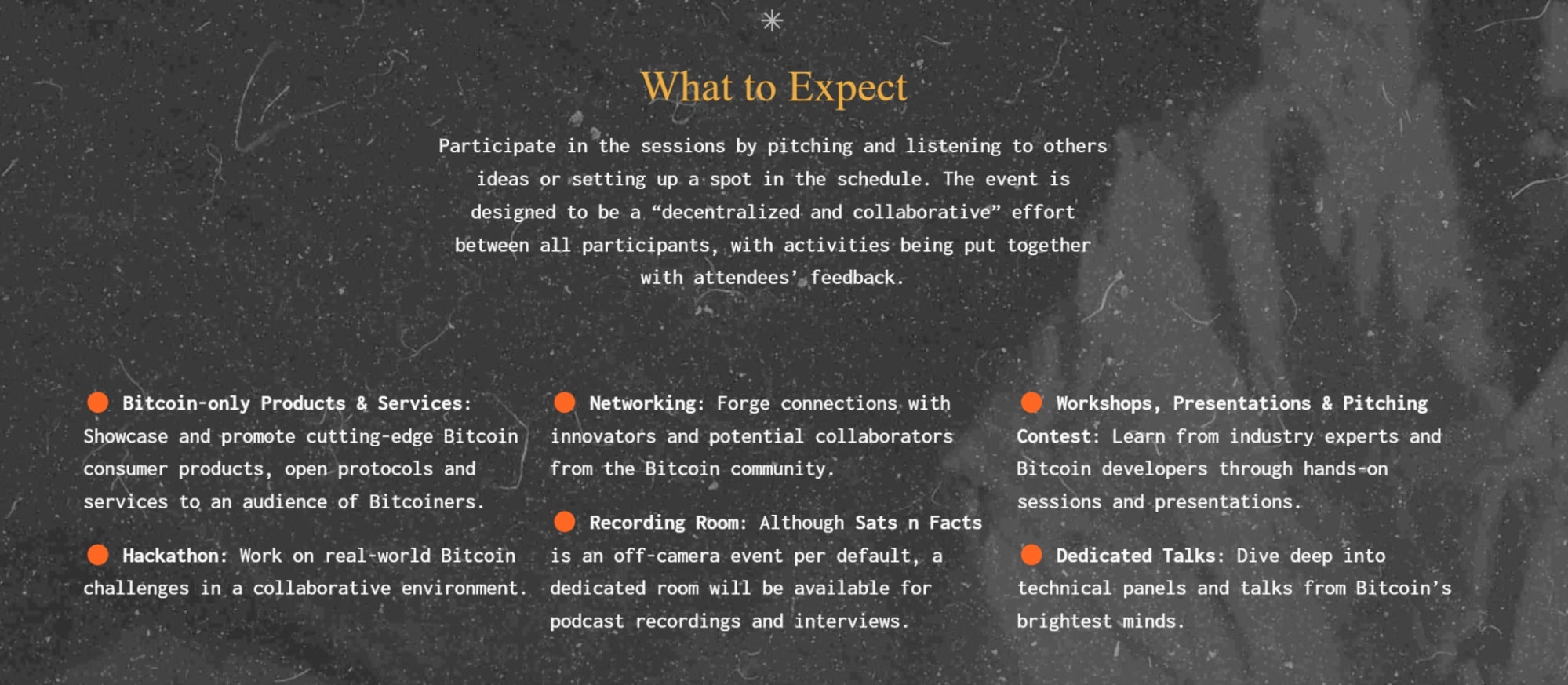 What to expect - Bitcoin Technical Conference Chiang Mai 2025