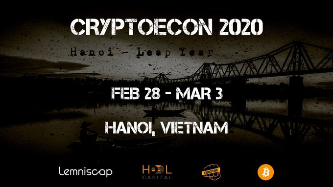 CryptoEcon 2020 in Hanoi - The Bitcoin-centric event of the year in Vietnam!