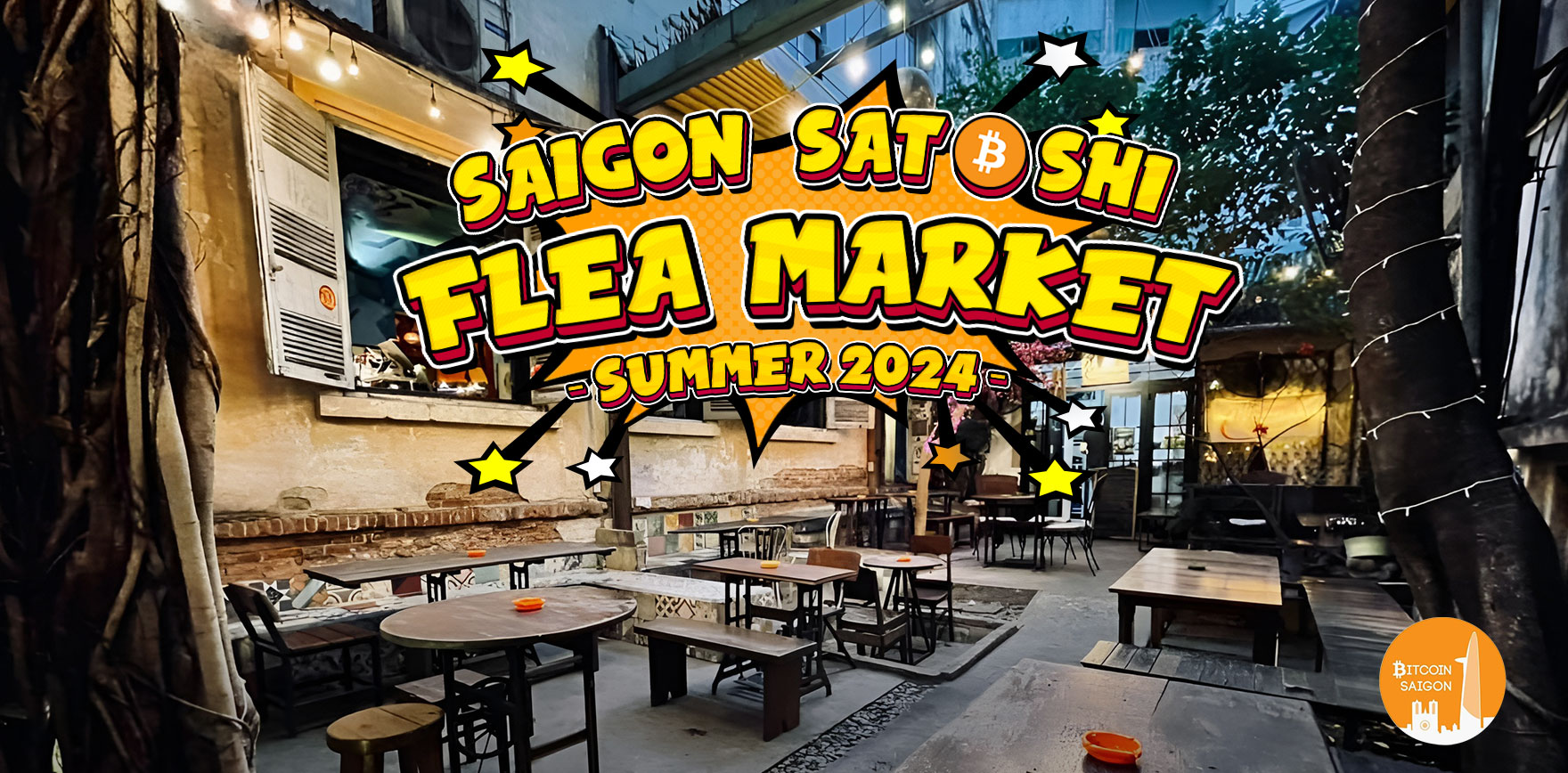 Inaugural Satoshi Flea Market Saigon - 28th of July 2024