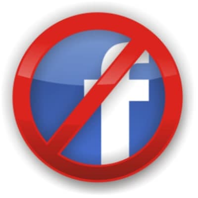 Reduction of Facebook Online Presence