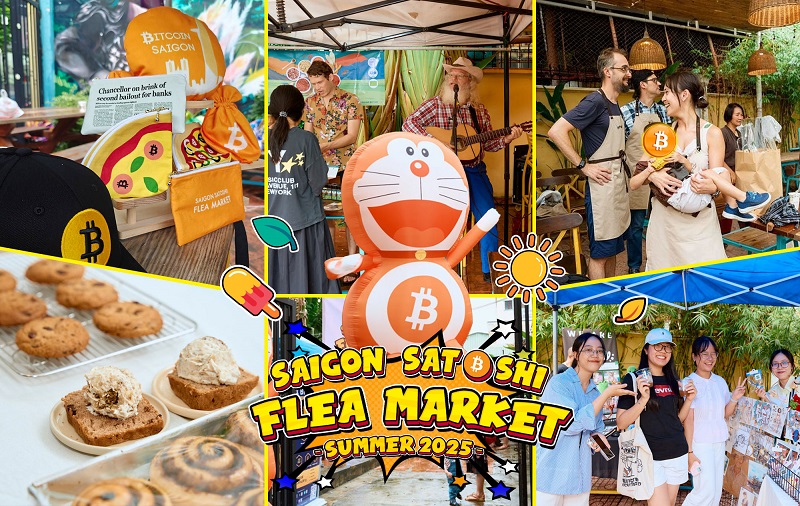 Saigon Satoshi Flea Market Summer 2025 recap